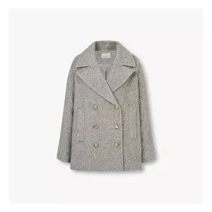 보브멜란지 부클 더블 하프 코트 7124416501 1010731