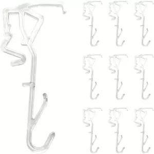 헌터 더글라스-10팩용 2.5인치 수평 목재 블라인드 숨겨진 밸런스 클립 교체