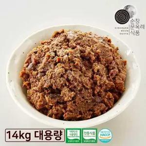 [순창 문옥례 식품]우리콩 된장 14kg 대용량