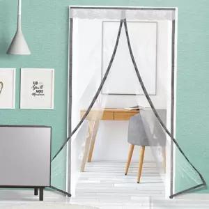 바람막이 보급형자석방풍막(150x230)현관방풍비닐커튼