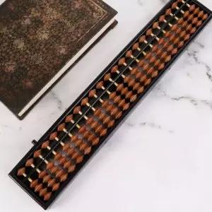 학습 주판 수학 도구 주산 암산 교육용 나무