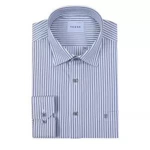 [롯데백화점]예작 남성 긴팔 스트라이프 일반핏 셔츠남방(YJFSBR130GY)