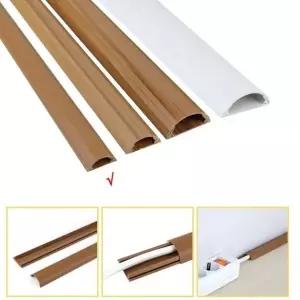 타원형 몰딩 25mm 1M 3P 덮개 분리 배선정리