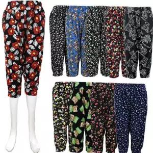 몸빼바지 여성7부 여름바지 냉장 일 빅사이즈