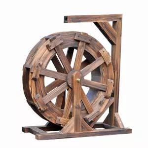 물레방아 장식품 인공폭포 실내분수 대형 분수대 사무실 흐르는 목재 물소리 야외 가정용 거실