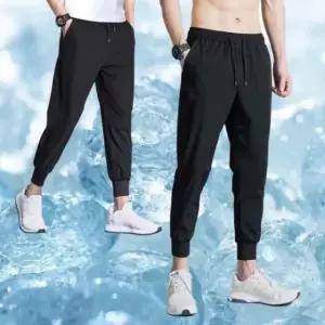 [JED] 조거팬츠 트레이닝 쿨링 팬츠 바지 밴딩 여름 조거 세미 와이드 편한 데일리