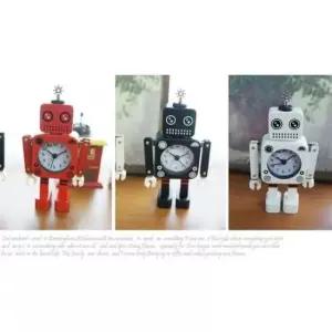 [JED] 입학 시계 철제 탁상 초등 알람 학생 로보트 선물