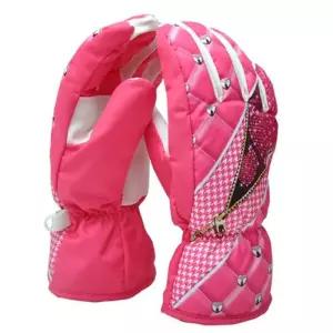 마누스 삼구 아동 스키 보드 장갑 블루 핑크