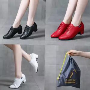 발편한 알롱제 A5 라인댄스화 댄스구두 가죽 라틴 스포츠화