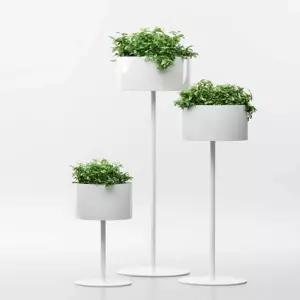 북유럽 화분받침대 스탠딩 화분 철제 선반 인테리어