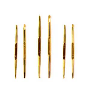 코바늘 뜨개바늘 뜨개질 손뜨개바늘 금속코바늘 2종