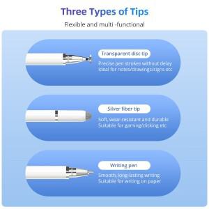 호환 3in 1 스타일러스 터치 펜 드로잉 용량 성 연필 자기 흡착 iOS 안드로이드 아이패드 삼성 샤오미 태블