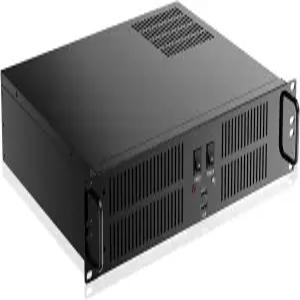 2U Micro ATX Compact Rackmount 3 x 3.5인치 HDD 및 2.5인치 SSD 1개 섀시 지원 PS2 PSU USB