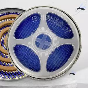 모기향 연소기 1p 국산 벌크 4개 거치대 받침대 케이스 뚜껑있는