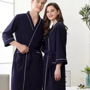 호텔로브 사계절 와플 목욕가운 커플 샤워가운