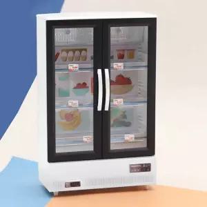 냉동고 미니어쳐 가구 냉장고 키트 미니어처 DIY 장난감