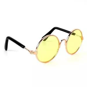 강아지 고양이 선글라스 옐로우 사진 여행 템 애견