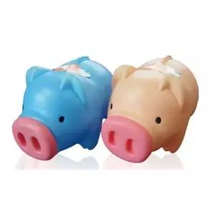 마키 컬러 돼지 저금통 대 2호 1p 예쁜저금통 귀여운
