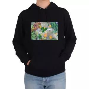 후드티 공원의 모습 단풍 가을풍경 하늘에서 본 가을그림 다양한