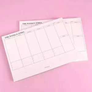 스케줄러 주간 떡메플레너 위클리 플래너 60매