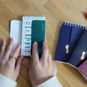 색랜덤 미니 가리개 영어 단어장 암기 단어 노트 암기카드 단어암기장 가리는