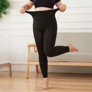 [빅사이즈/융털] 카이나 빅사이즈 무발 털 레깅스 극강보온