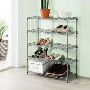 신발수납함 메탈신발정리대 5단 현관장 현관 선반 시스템신발장
