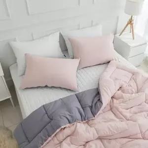 차렵이불세트 딥슬립 간절기 이불패드세트 SS 핑크 패드 화이트