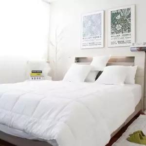 중학교입학선물 1인용 화이트 호텔침구 신학기선물세트 6종풀세트