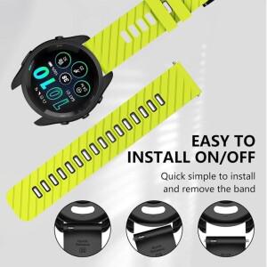 Redmi Watch 5 용 실리콘 스트랩 + 보호 케이스 Lite 액티브 소프트 러버 스포츠 밴드 액세서리