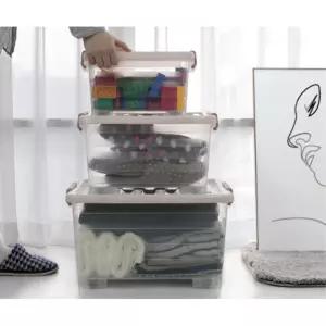 바퀴달린 실내용 쌓기가능 플라스틱 장난감통 수납용 20평대 이동정리함 빌라용