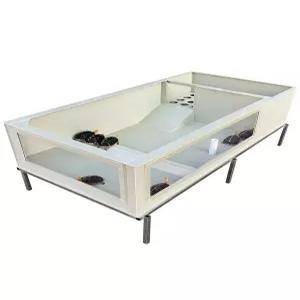 거북이 수조 사육장 먹이 투명 오픈형 바퀴형 풀세트