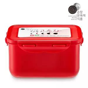 [순창 문옥례 식품]순창문옥례식품 전통 찹쌀 고추장 2kg 밀폐용기