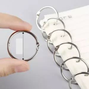 메모 카드홀더 서류 단어장 고리 원형 낱말카드