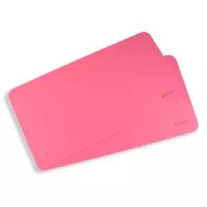 책상 부직포매트 핑크
