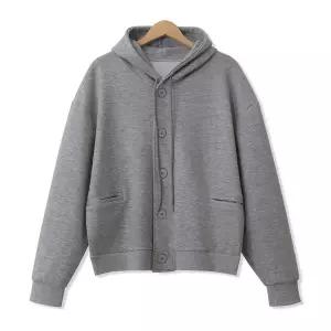 [엠엔씨][MNC] 남녀공용 오버핏 후드가디건 (MDHD587)