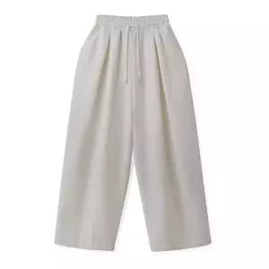 [엠엔씨][MNC] 코튼핀턱 스트링 와이드밴딩팬츠 (MDPT020)