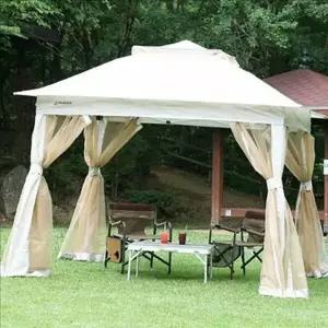 접이식 야외 천막 캠핑 캐노피 텐트 그늘막 자동 방수