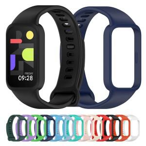 샤오미 스마트 밴드 9 용 실리콘 레드미 3 액티브 팔찌