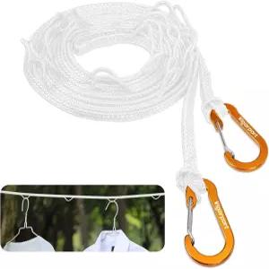 바이오포트 휴대용 여행용 빨랫줄 행 홀이 있는 방풍 캠핑 호텔 뒷마당 크루즈 선박을 위한 실내외