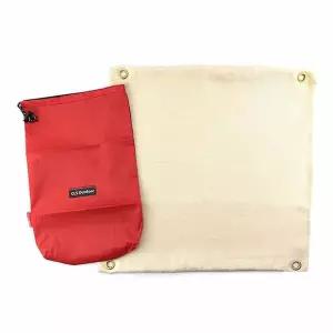 야외 캠핑 불멍 바베큐 화로구이 화재 예방 내열 매트