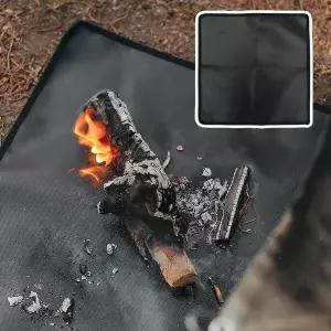 캠핑 방염 매트 S 방열시트 냄비 코펠 바베큐 스토브