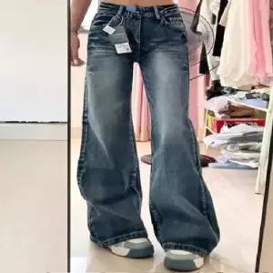 빈티지 남성패션 와이드핏 청바지 하이웨스트 부츠컷 워싱 스크래치 슬림핏 슬리퍼 DL4