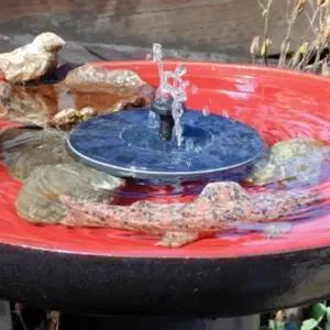 미니 솔라 분수 태양광 파운틴 펌프 연못 목욕 플로팅