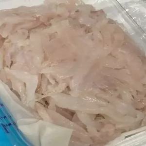 이시가리 막회 참가자미회 미주구리회 줄가자미 (물가자미 세꼬시 500g 2인분)