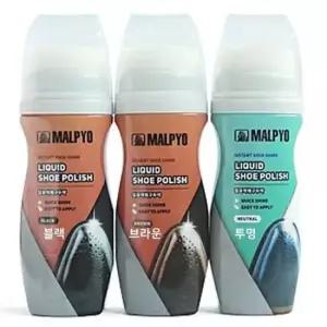 말표 액체구두약 블랙 브라운 투명 3개 왁스 광택