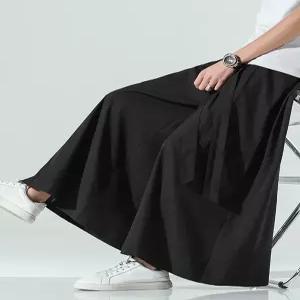 남자 치마바지 스커트 슬랙스 팬츠 배기 힙합 통바지