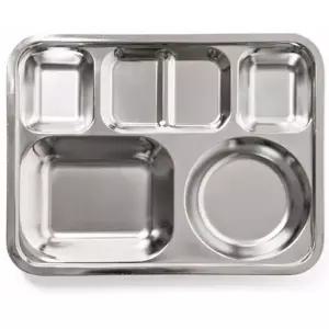 [하프클럽/브이와이]급식판 배식판 스텐식판 성인식판 신사각 4찬