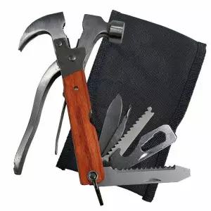 대신754 장도리 망치 만능칼 나무손잡이