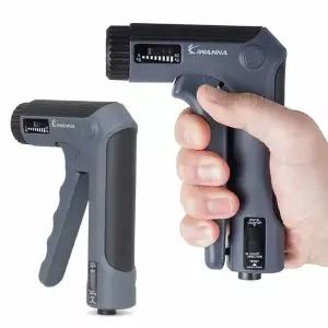 i워너813 블랙 카운터 포스그립 강도조절 악력기